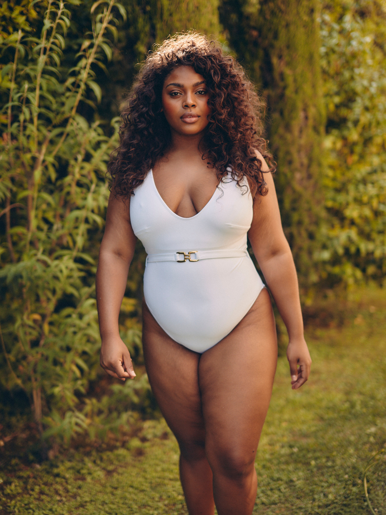 Catherine Swimsuit White